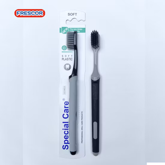 OEM 竹炭毛スモールヘッドブラシ大人用歯ブラシ